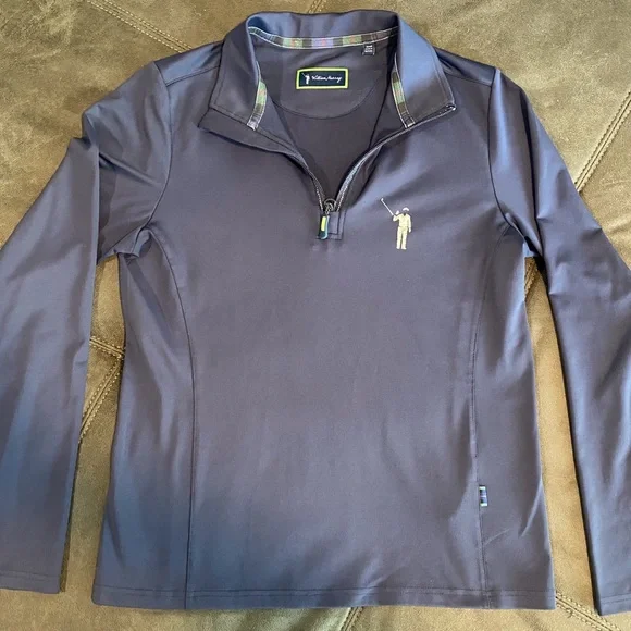William Murray 1/4 zip chip shot pullover EUC Small - Picture 2 of 7